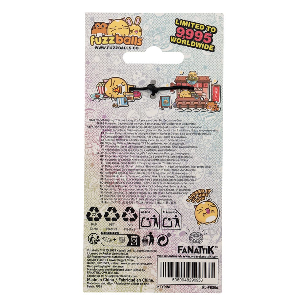 Fuzzballs Keychain Whisky Noodles Limited Edition - Image 4