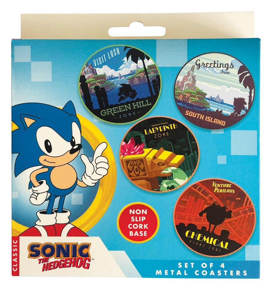 Sonic - The Hedgehog Coaster 4-Pack - Image 4