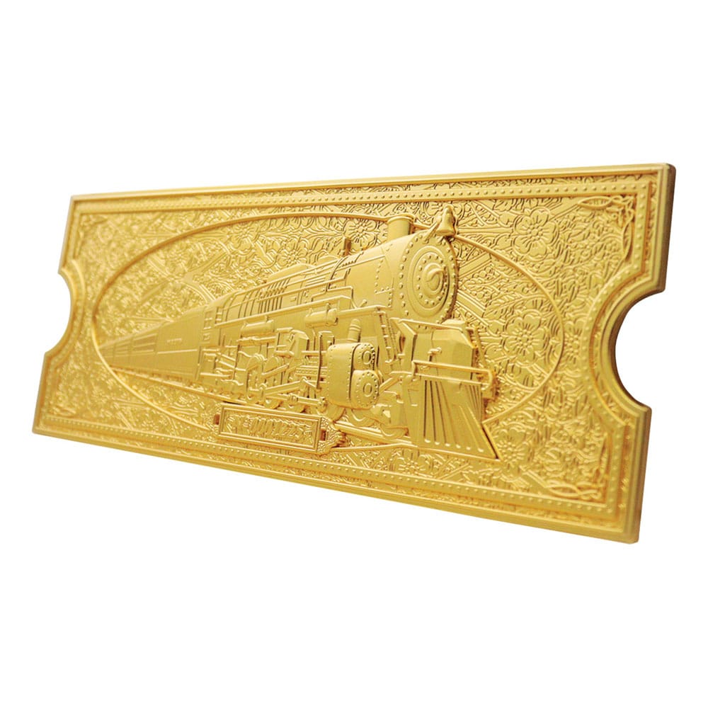 Polar Express Replica Train Ticket 24k Gold Plated Limited Edition - Image 2