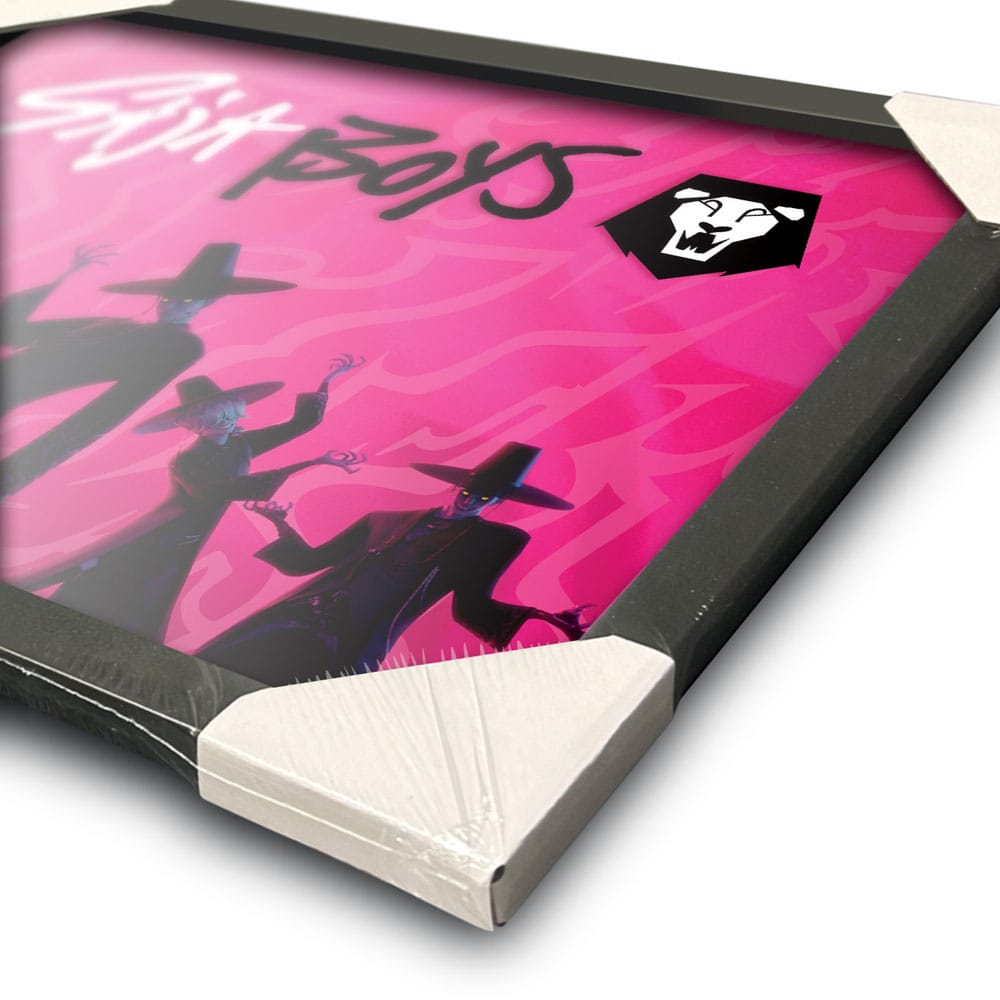 KPop Demon Hunters Collector Print Framed Poster Saja Boys Idol - Image 3