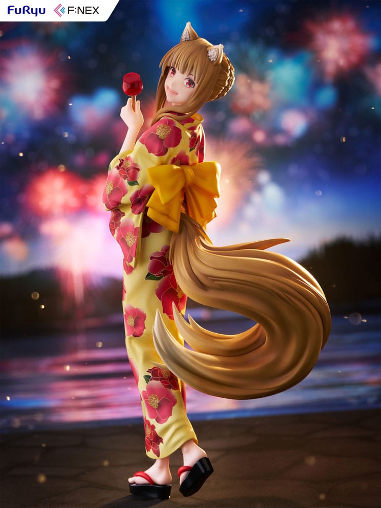 Spice and Wolf PVC Statue 1/7 Holo Yukata Ver. 23 cm - Image 2