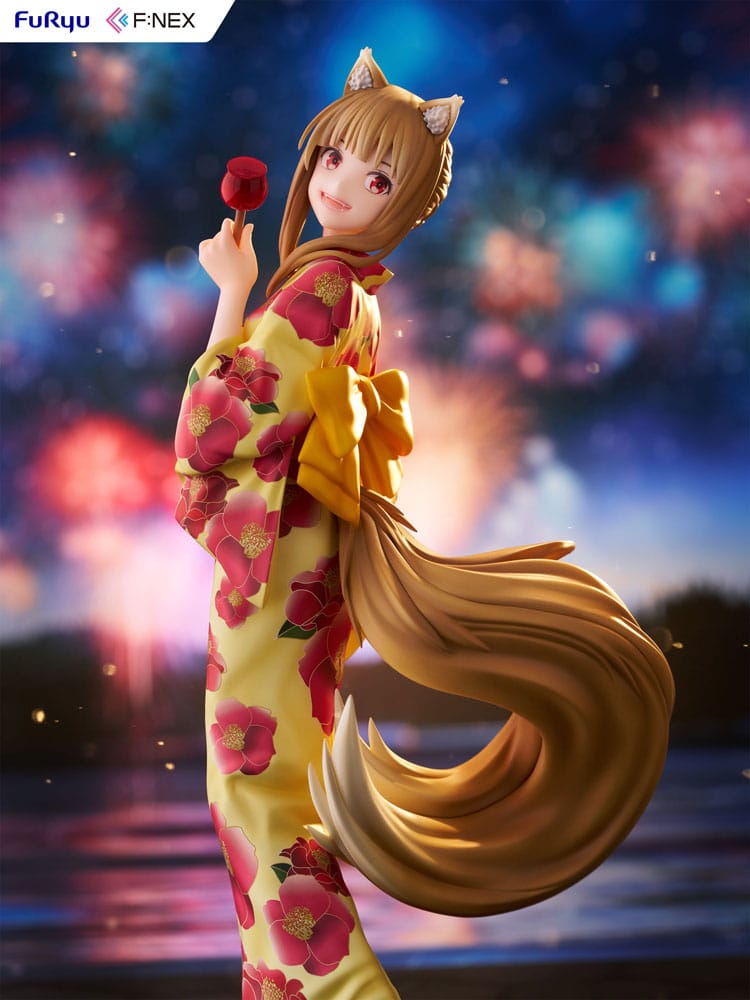 Spice and Wolf PVC Statue 1/7 Holo Yukata Ver. 23 cm - Image 3