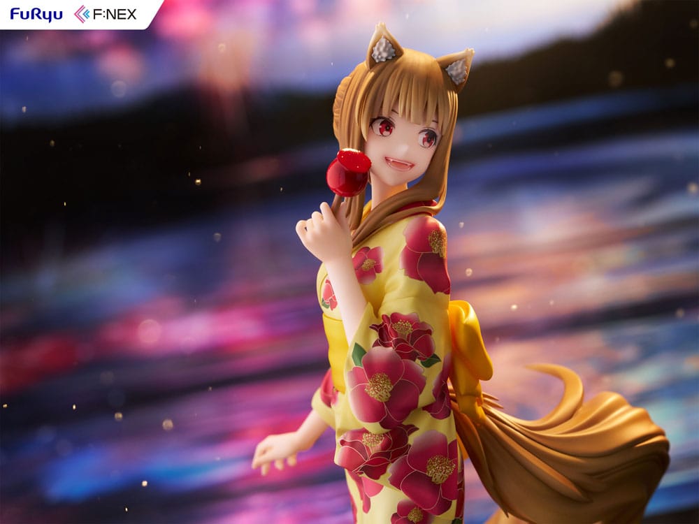 Spice and Wolf PVC Statue 1/7 Holo Yukata Ver. 23 cm - Image 5