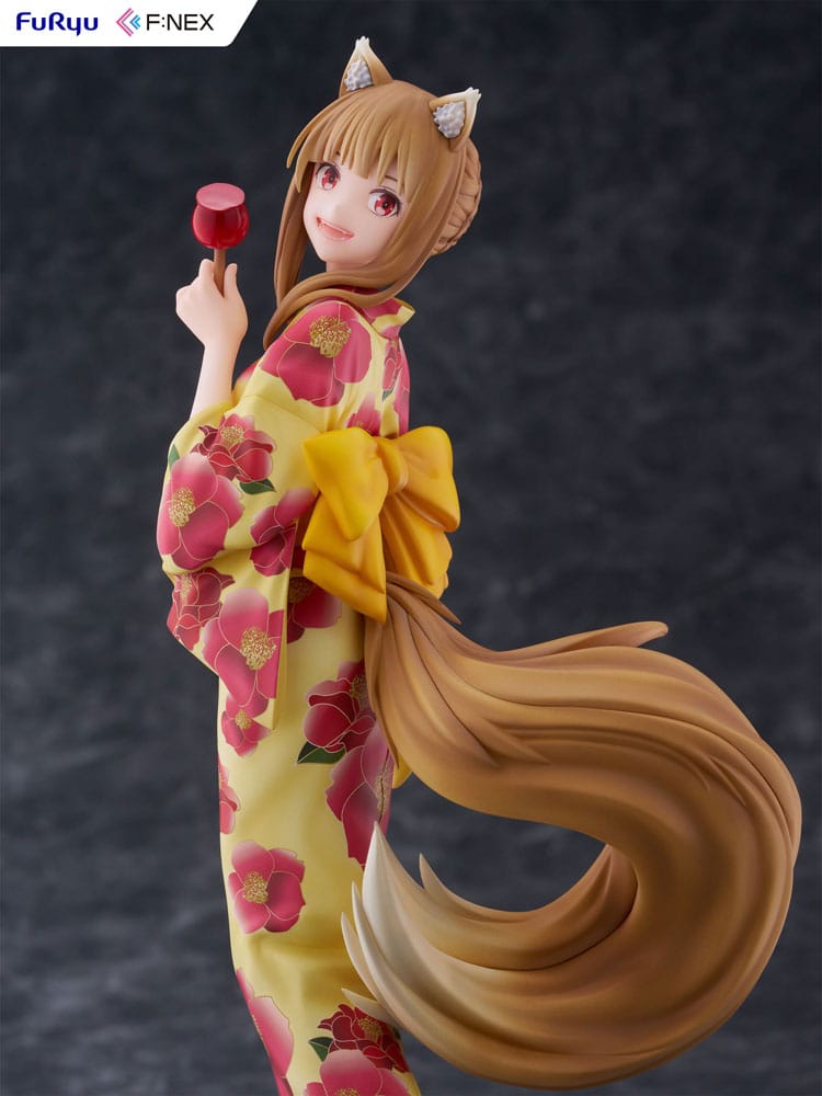 Spice and Wolf PVC Statue 1/7 Holo Yukata Ver. 23 cm - Image 13