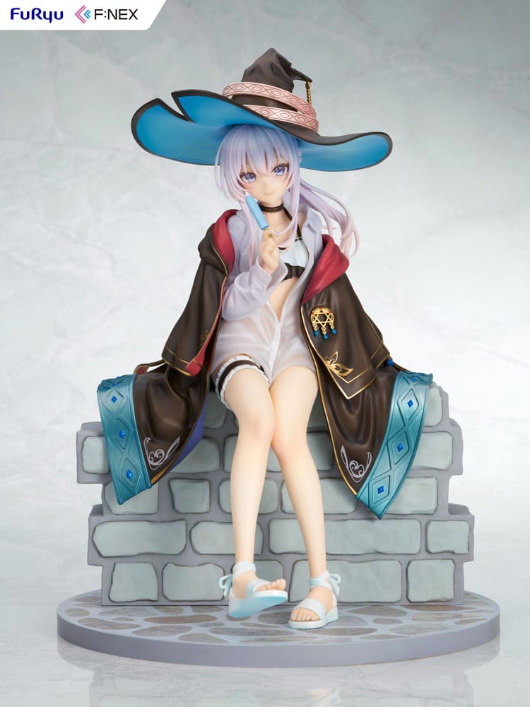 Wandering Witch: The Journey of Elaina F:NEX PVC Statue 1/7 Elaina Summer Vacation Ver. 22 cm - Image 2