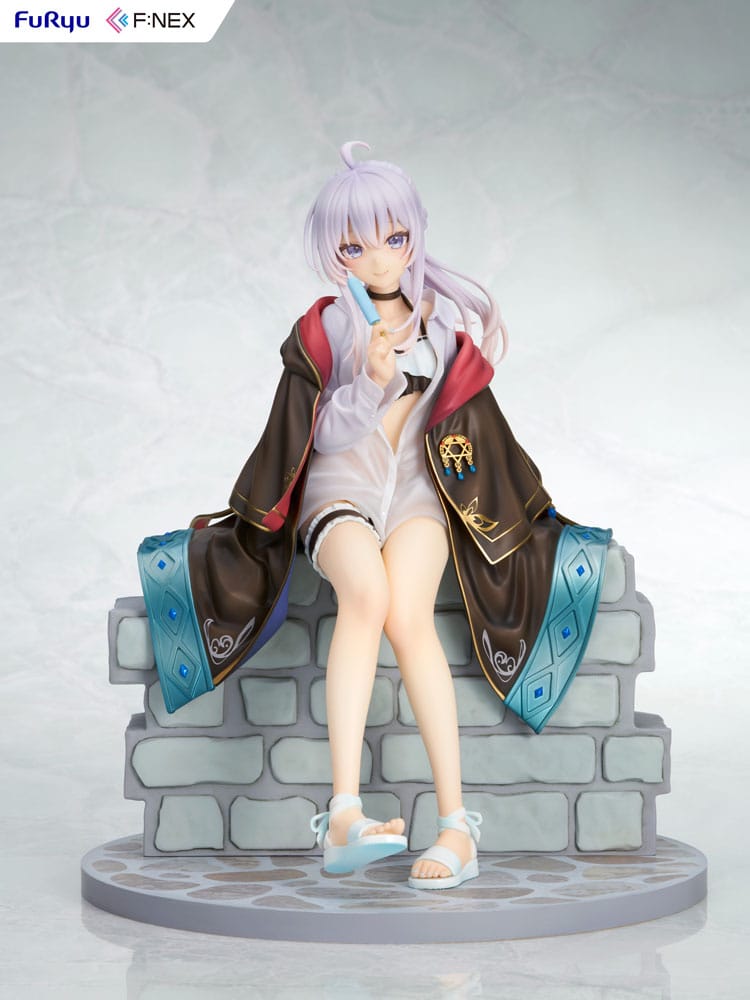 Wandering Witch: The Journey of Elaina F:NEX PVC Statue 1/7 Elaina Summer Vacation Ver. 22 cm - Image 9