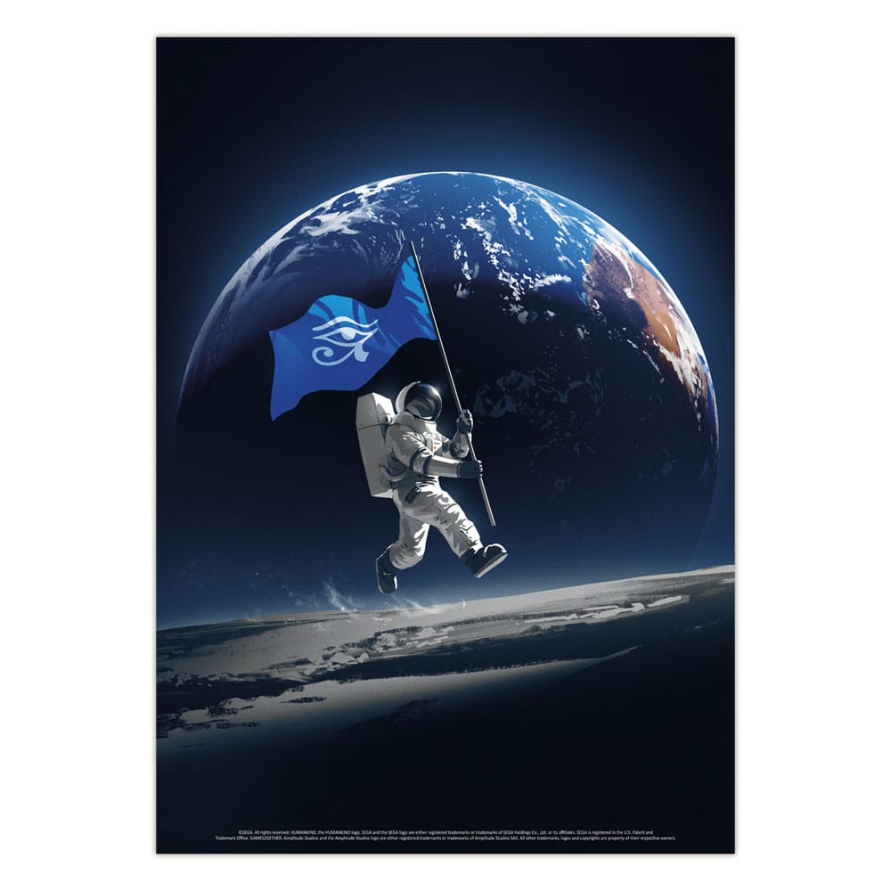 Humankind Poster Glow in the Dark Astronaut - Image 2