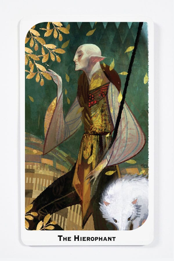 Dragon Age Statue Solas the Hierophat Tarot 14 cm - Image 2