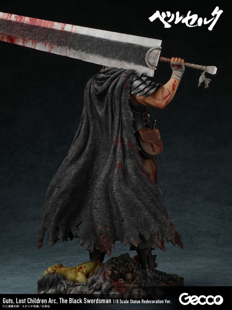 Berserk Statue 1/6 Guts Lost Children Arc The Black Swordsman Redecoration Ver. 38 cm - Image 2