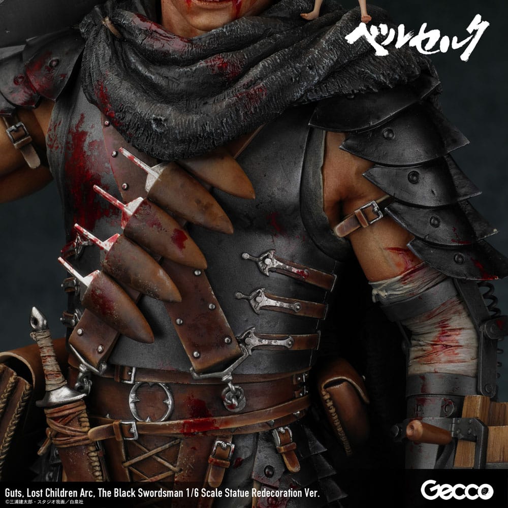 Berserk Statue 1/6 Guts Lost Children Arc The Black Swordsman Redecoration Ver. 38 cm - Image 3