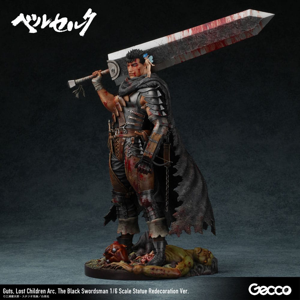 Berserk Statue 1/6 Guts Lost Children Arc The Black Swordsman Redecoration Ver. 38 cm - Image 4