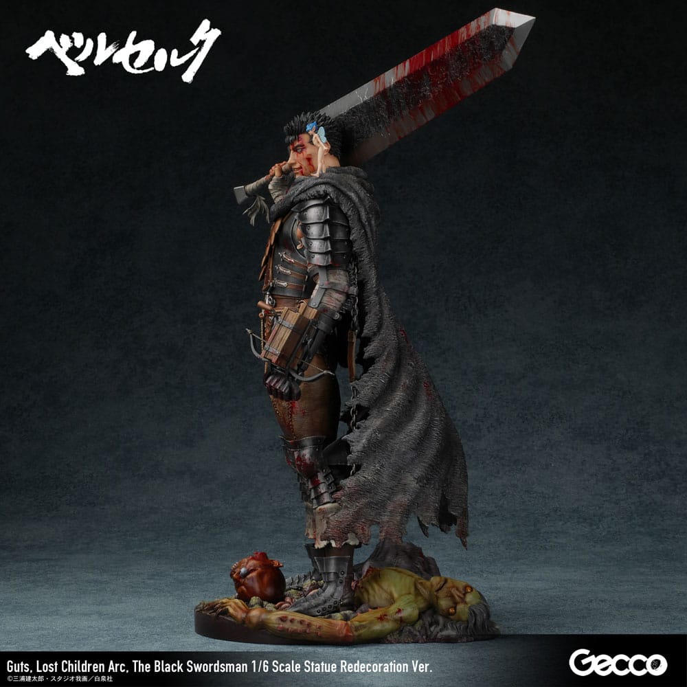 Berserk Statue 1/6 Guts Lost Children Arc The Black Swordsman Redecoration Ver. 38 cm - Image 8