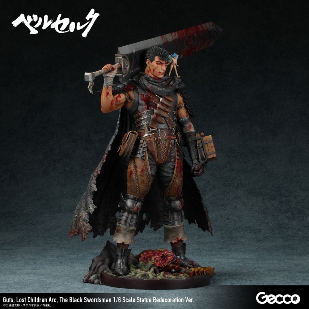 Berserk Statue 1/6 Guts Lost Children Arc The Black Swordsman Redecoration Ver. 38 cm - Image 24