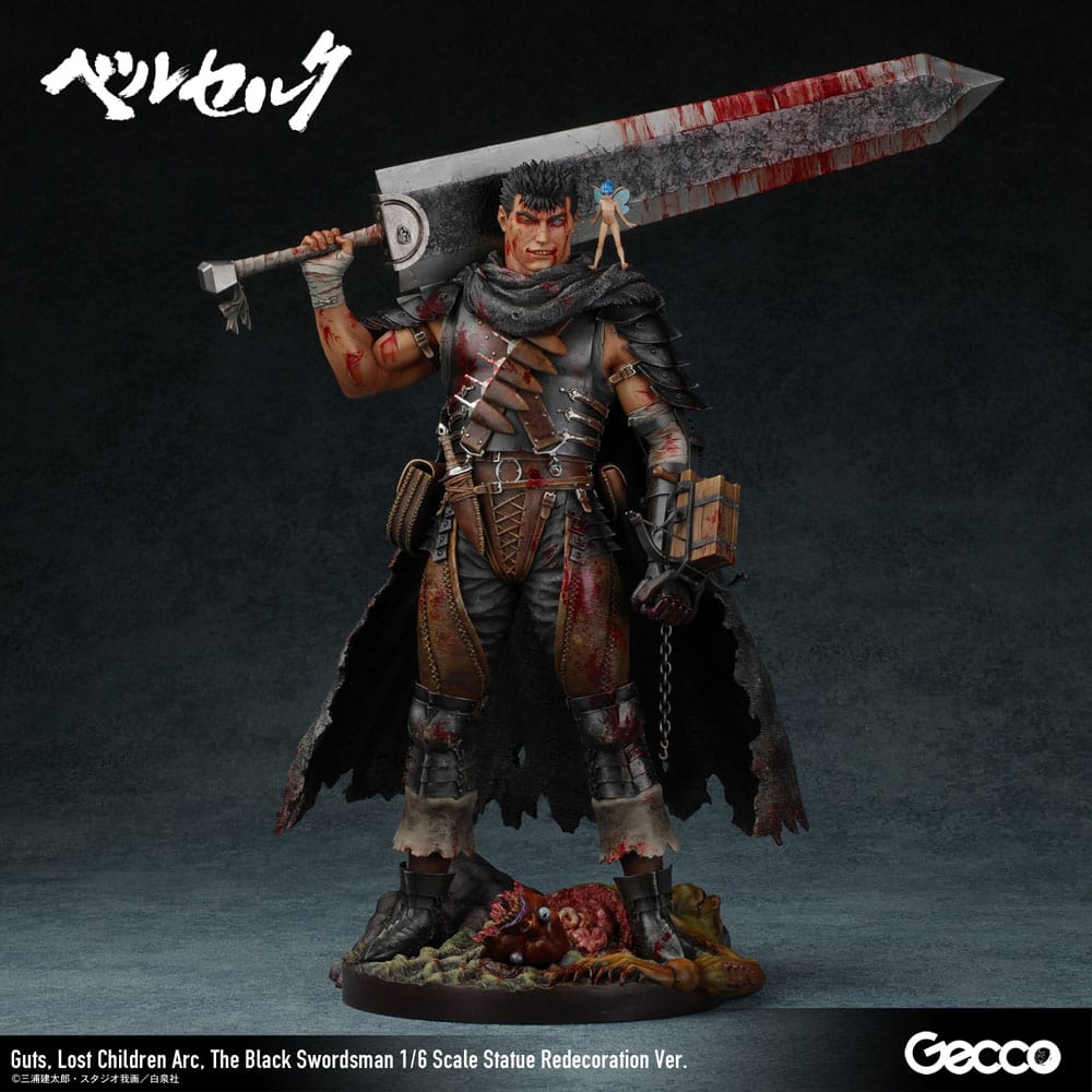 Berserk Statue 1/6 Guts Lost Children Arc The Black Swordsman Redecoration Ver. 38 cm - Image 25