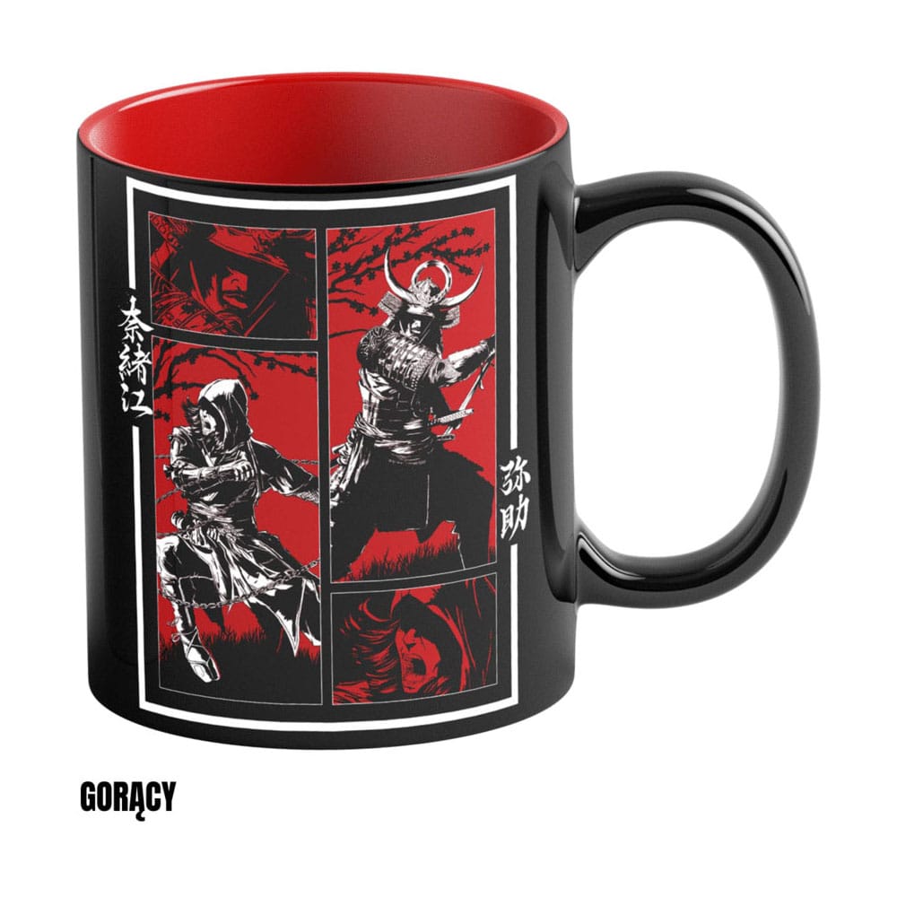 Assassin's Creed Shadows Heat Change Mug Naoe & Yasuke Artwork 450 ml - Image 3