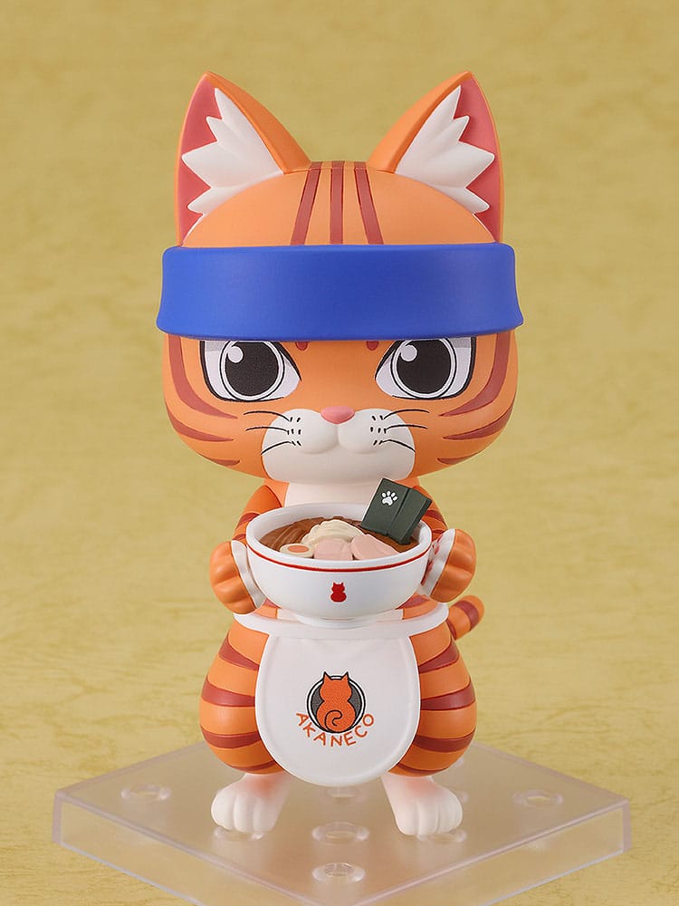 Red Cat Ramen Nendoroid Action Figure Bunzo 10 cm - Image 2