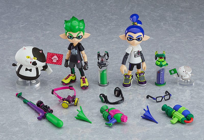 Splatoon/Splatoon 2 Figma Action Figure Splatoon Boy DX Edition 10 cm - Image 12