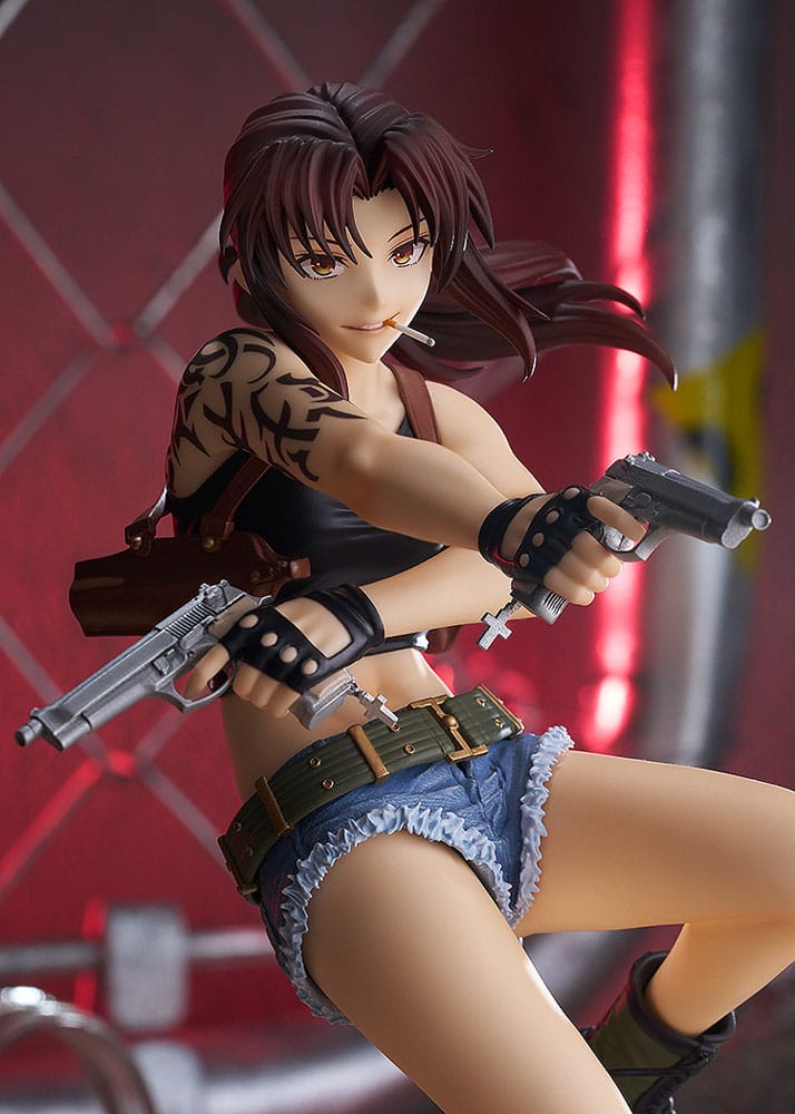 Black Lagoon Pop Up Parade PVC Statue Revy L Size 21 cm - Image 2