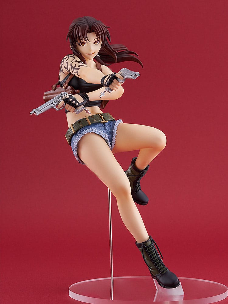 Black Lagoon Pop Up Parade PVC Statue Revy L Size 21 cm - Image 5