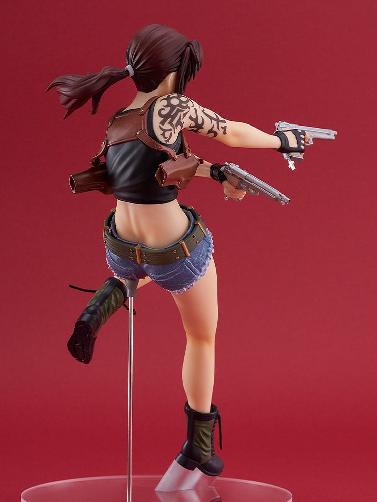 Black Lagoon Pop Up Parade PVC Statue Revy L Size 21 cm - Image 6