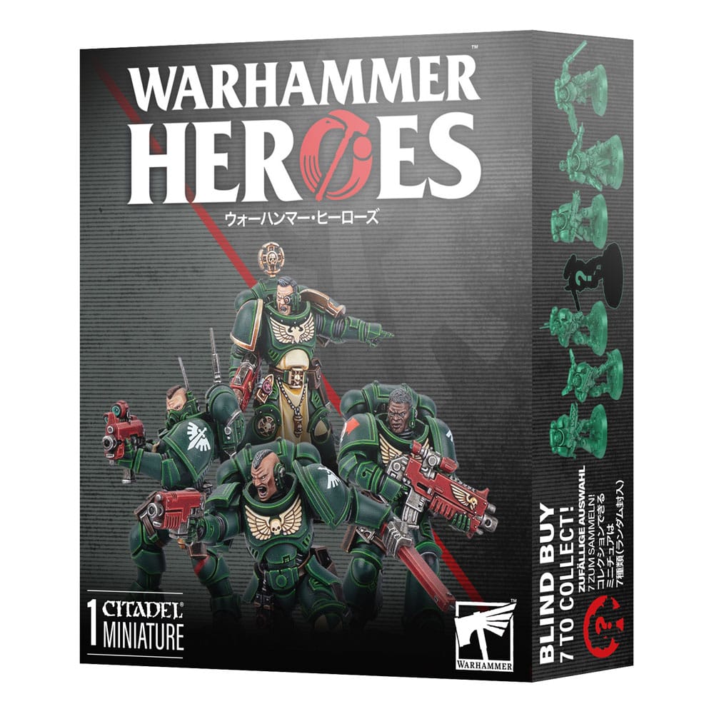 Warhammer Heroes Miniatures Dark Angels Display (8) - Image 5