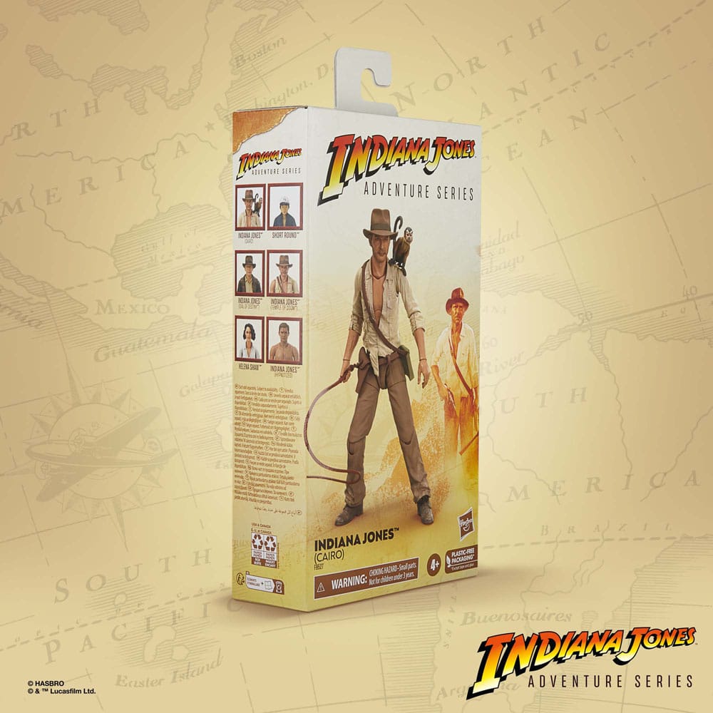 Indiana Jones Adventure Series Action Figure Indiana Jones (Cairo) (Raiders of the Lost Ark) 15 cm - Image 4