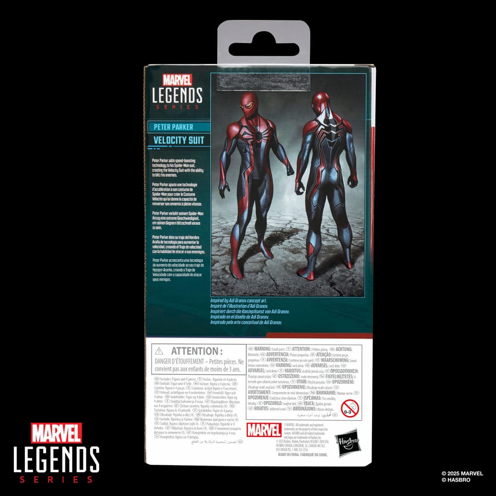 Spider-Man Marvel Legends Gamerverse Action Figure Peter Parker Velocity Suit 15 cm - Image 4