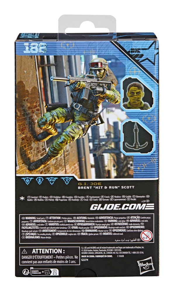 G.I. Joe Classified Series Action Figure Brent "Hit & Run" Scott 15 cm - Image 4