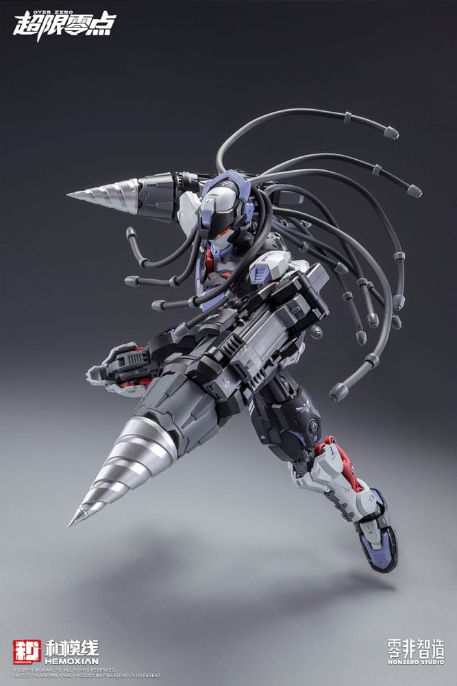 Original Character Over Zero Series Model Kit 1/10 Baki 21 cm - Image 11