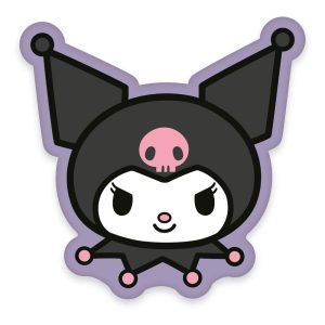 Sanrio Pillow Kuromi Face 36 cm