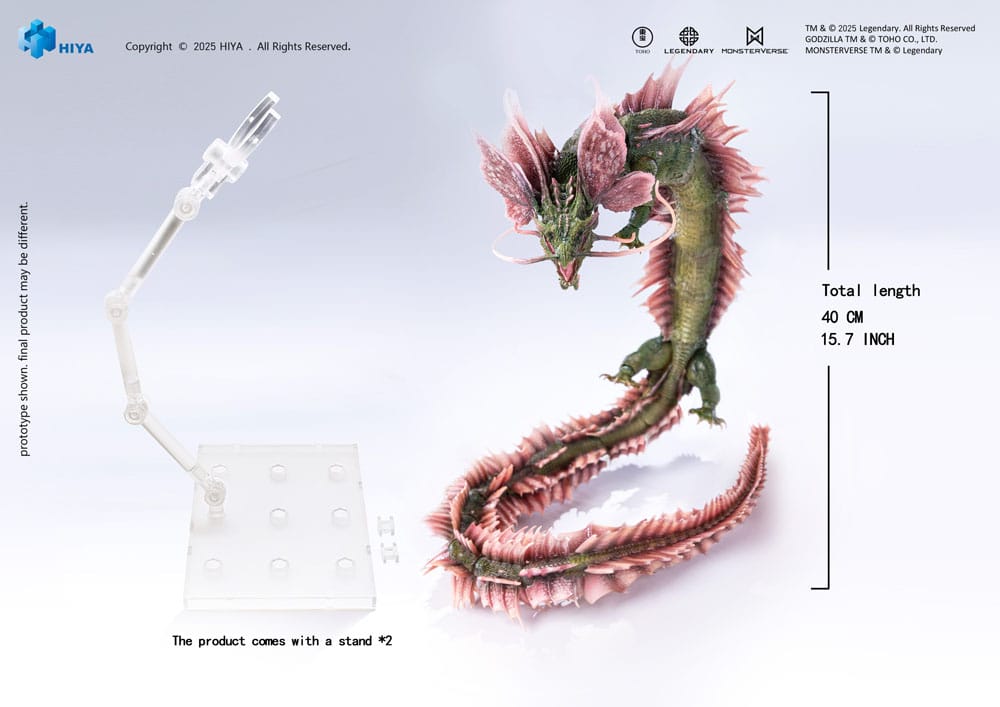 Godzilla x Kong The New Empire Exquisite Basic Action Figure Tiamat 40 cm - Image 2