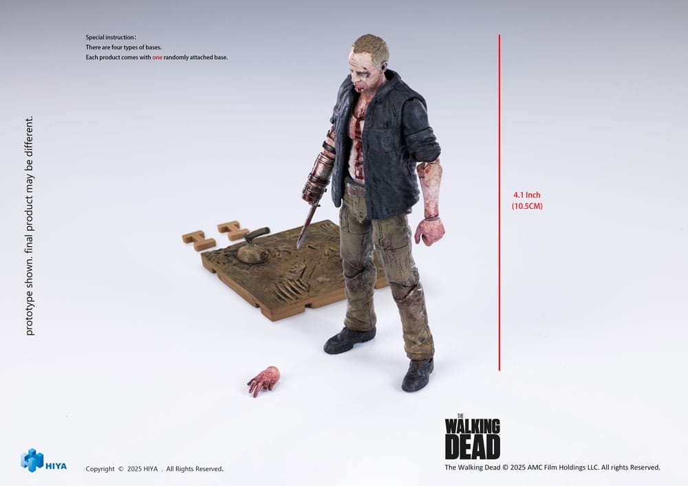 The Walking Dead Exquisite Mini Series Actionfigur 1/18 Merle 11 cm - Image 4
