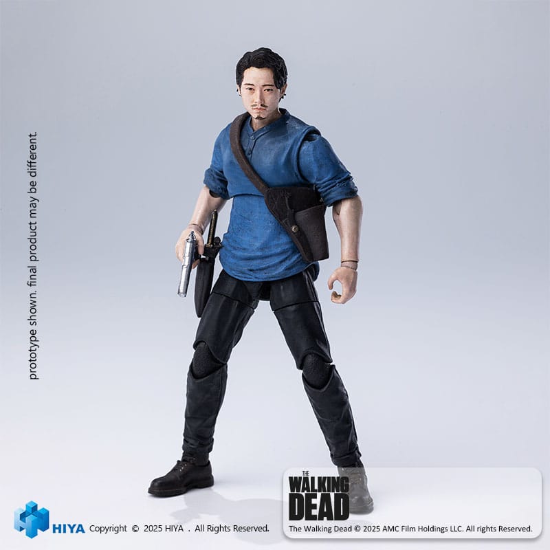 The Walking Dead Exquisite Mini Series Actionfigur 1/18 Glenn 11 cm - Image 2