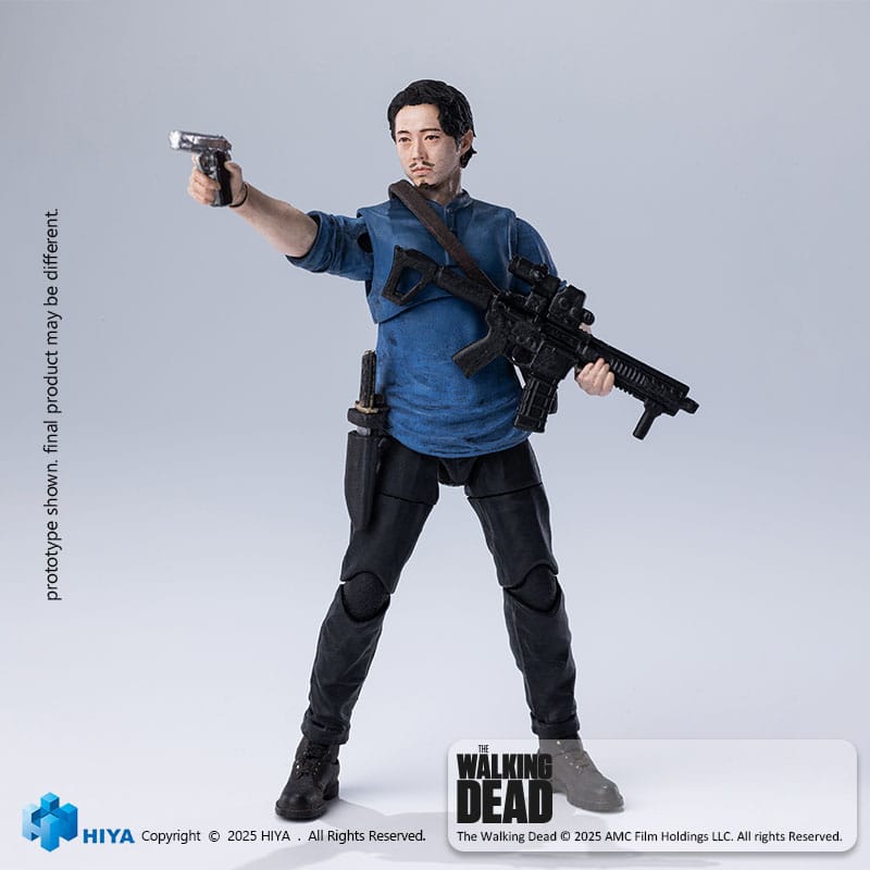 The Walking Dead Exquisite Mini Series Actionfigur 1/18 Glenn 11 cm - Image 3