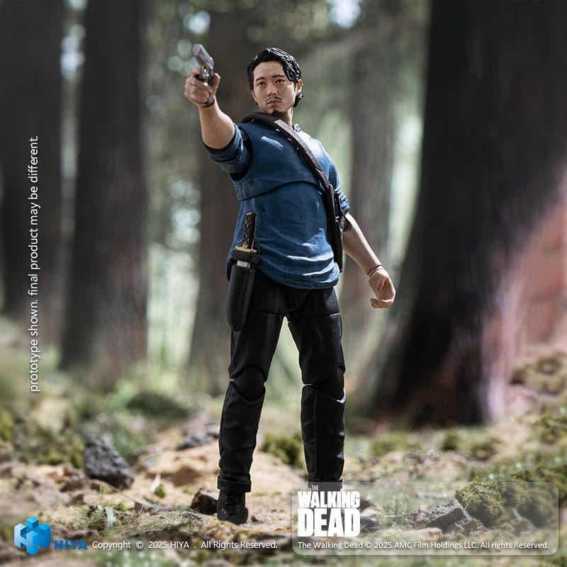 The Walking Dead Exquisite Mini Series Actionfigur 1/18 Glenn 11 cm - Image 4