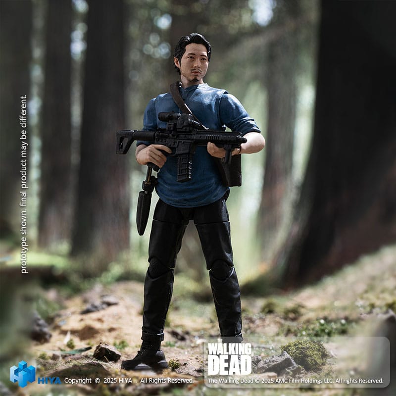 The Walking Dead Exquisite Mini Series Actionfigur 1/18 Glenn 11 cm - Image 6