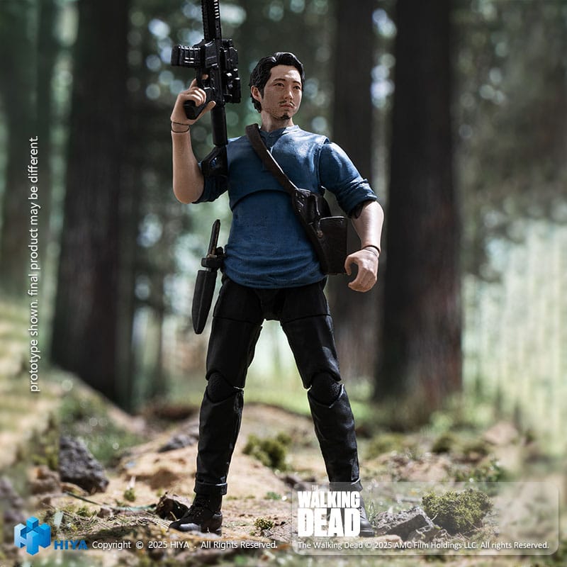 The Walking Dead Exquisite Mini Series Actionfigur 1/18 Glenn 11 cm - Image 7
