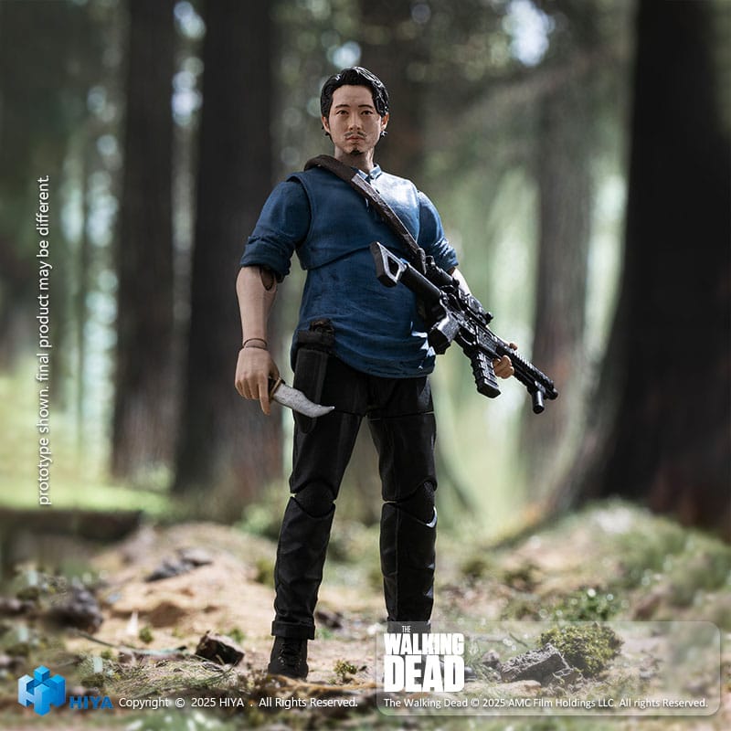 The Walking Dead Exquisite Mini Series Actionfigur 1/18 Glenn 11 cm - Image 8