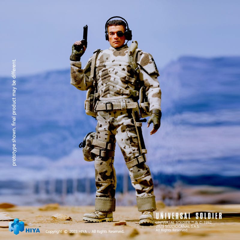 Universal Soldier Exquisite Super Series Actionfigur 1/12 Luc Deveraux 16 cm - Image 5