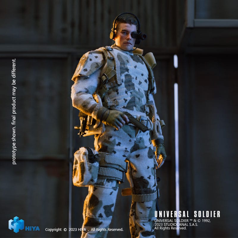 Universal Soldier Exquisite Super Series Actionfigur 1/12 Luc Deveraux 16 cm - Image 6