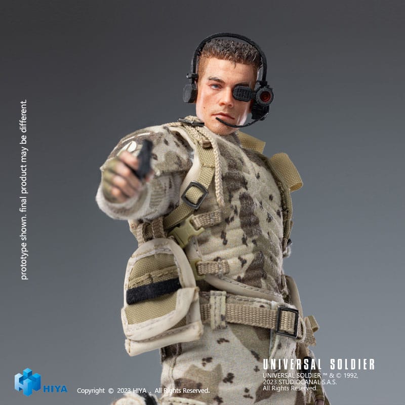 Universal Soldier Exquisite Super Series Actionfigur 1/12 Luc Deveraux 16 cm - Image 7