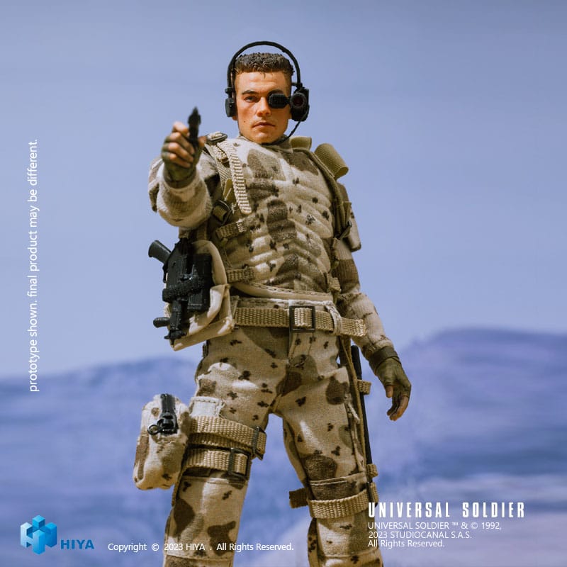 Universal Soldier Exquisite Super Series Actionfigur 1/12 Luc Deveraux 16 cm - Image 8
