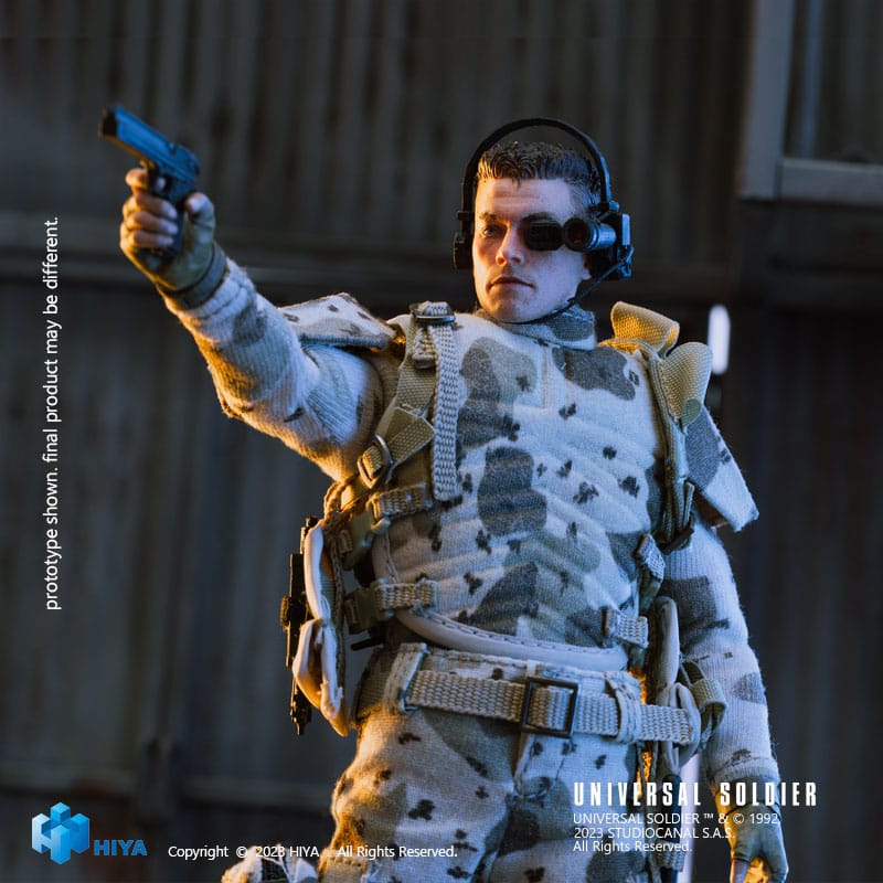 Universal Soldier Exquisite Super Series Actionfigur 1/12 Luc Deveraux 16 cm - Image 9