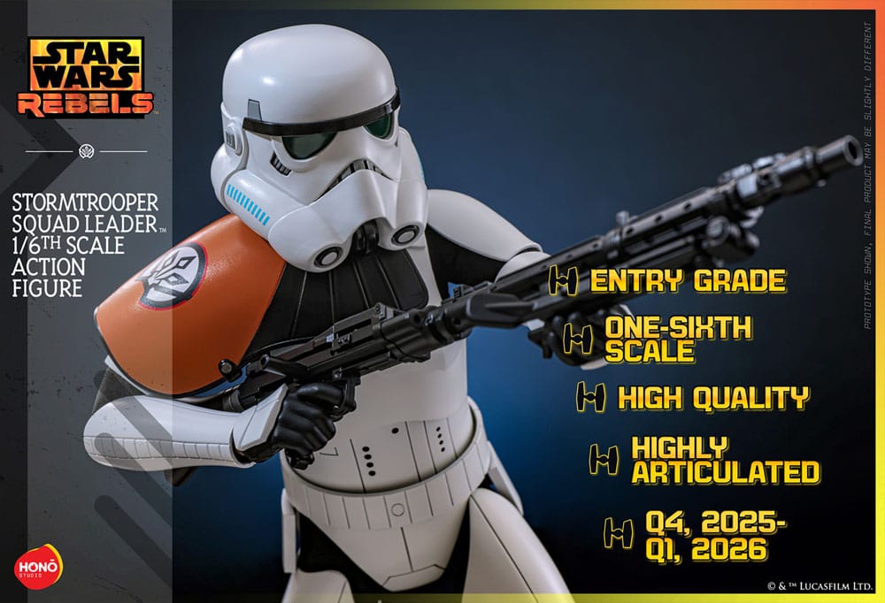 Star Wars: Rebels Action Figure 1/6 Stormtrooper Squad Leader 28 cm - Image 15