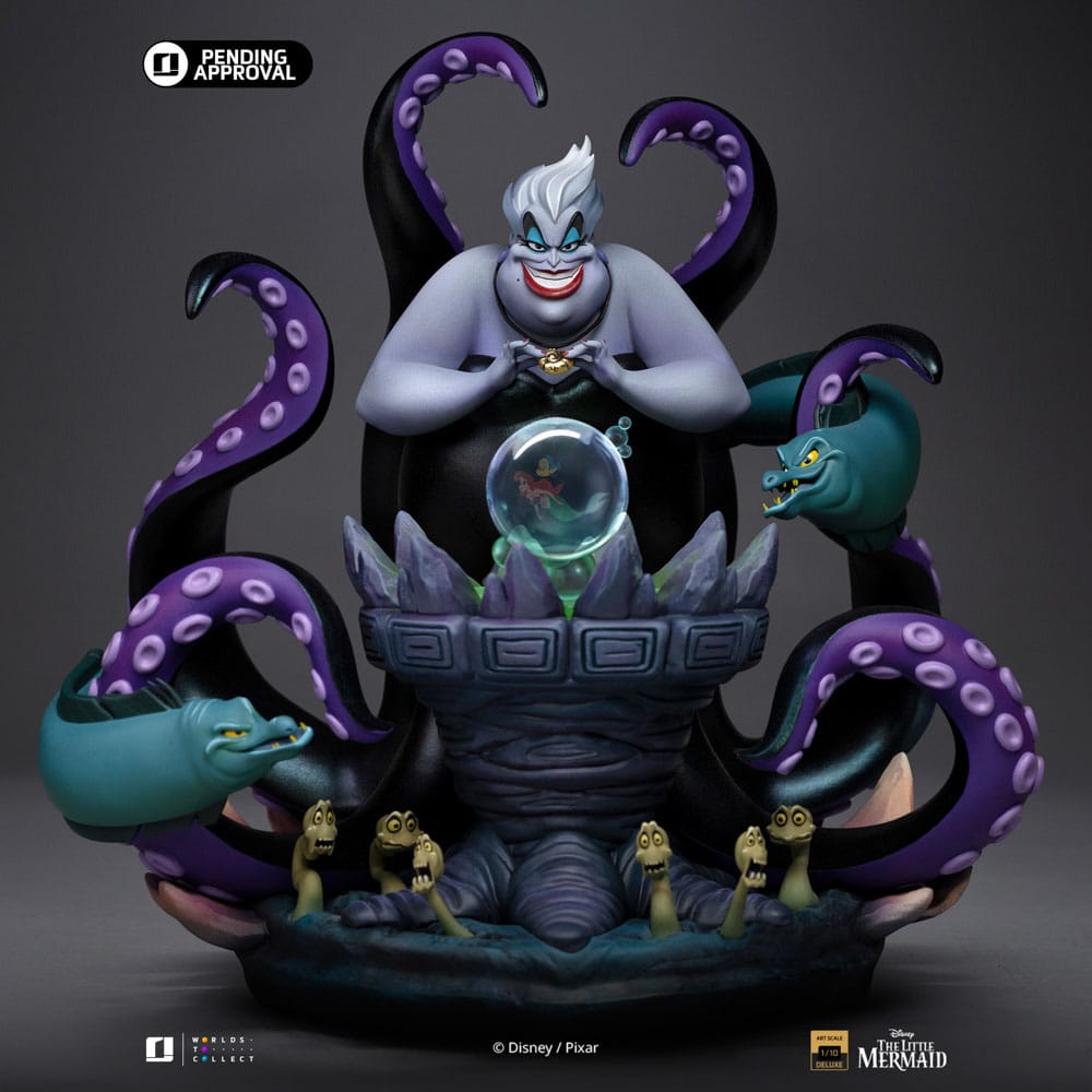 Disney's Villains Deluxe Art Scale Statue 1/10 Ursula 23 cm - Image 10