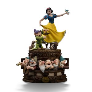 Snow White and the Seven Dwarves Art Scale Statue 1/10 Snow White and Dopey Deluxe Edition 21 cm
