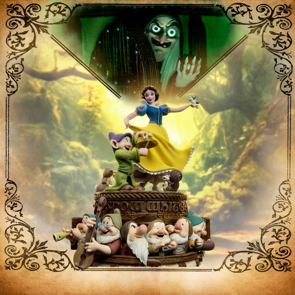 Snow White and the Seven Dwarves Art Scale Statue 1/10 Snow White and Dopey Deluxe Edition 21 cm - Image 23