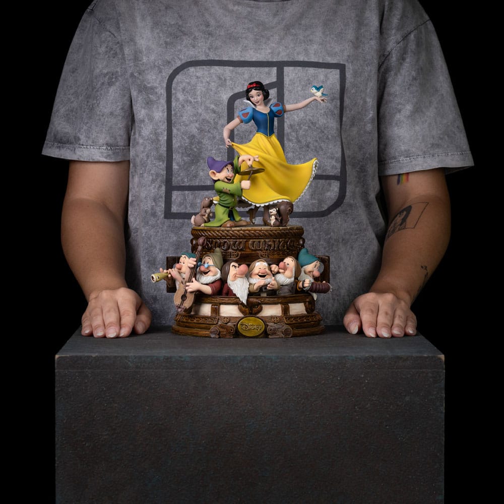 Snow White and the Seven Dwarves Art Scale Statue 1/10 Snow White and Dopey Deluxe Edition 21 cm - Image 24