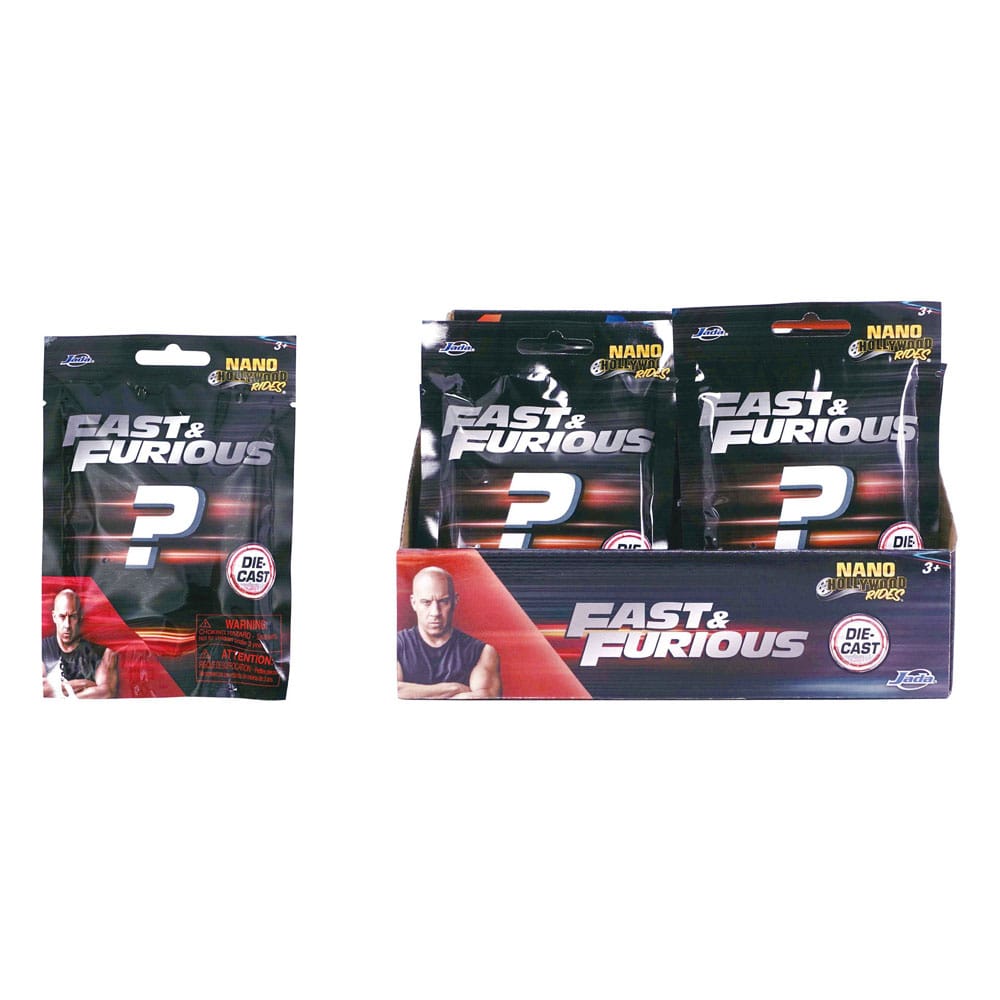 Fast & Furious Nano Hollywood Cars Diecast Mini Cars Display (24) - Image 2