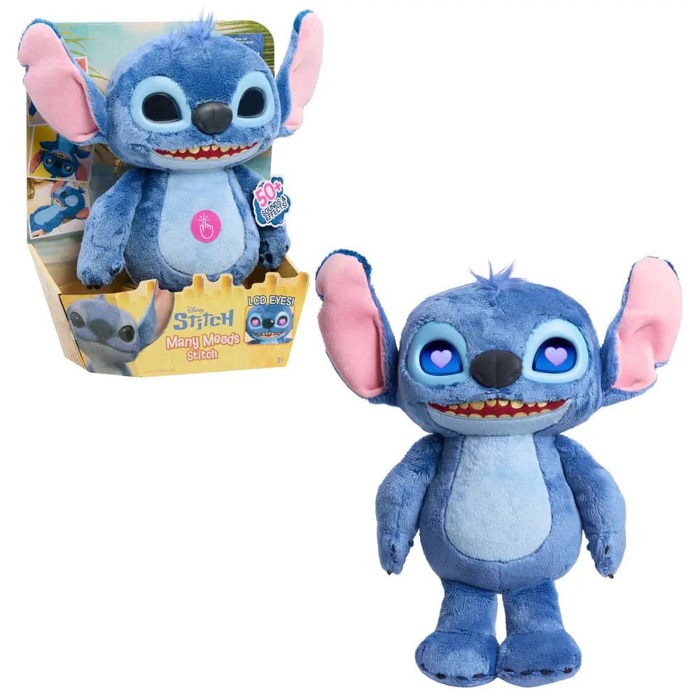 Lilo & Stitch Plush Figure with LCD Visual Effects and Sounds The Many Mood Stitch 36 cm - Image 2
